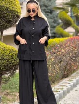 Zara Tensel Takım Siyah