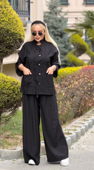 Zara Tensel Takım Siyah