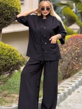 Zara Tensel Takım Siyah