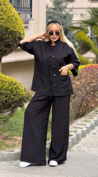 Zara Tensel Takım Siyah