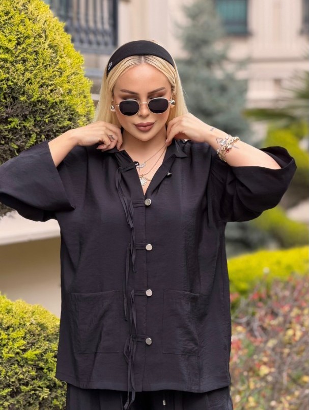 Zara Tensel Takım Siyah
