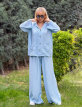 Zara Tensel Takım Bebe Mavisi