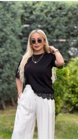 Modal Kupra Pantolon Beyaz