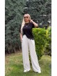 Modal Kupra Pantolon Beyaz