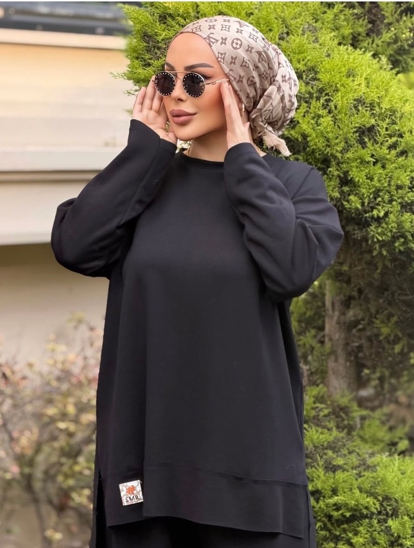 PLAZZO TAKIM OYSHO SİYAH PLAZZO TAKIM OYSHO SİYAH
