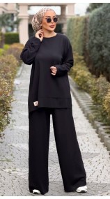 PLAZZO TAKIM OYSHO SİYAH